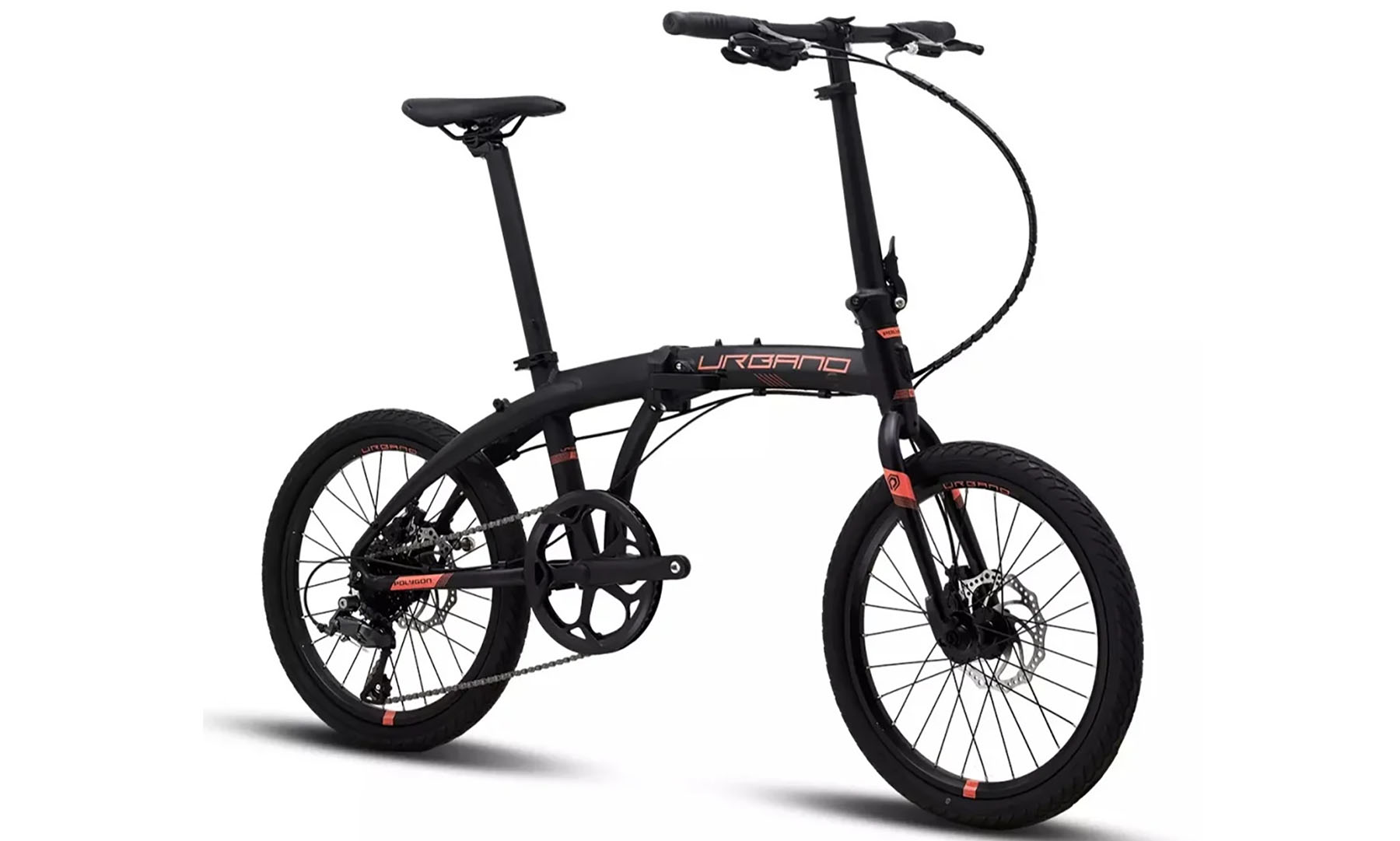 Велосипед POLYGON URBANO 3 20X12, один размер, 2023, черный (AA) 2