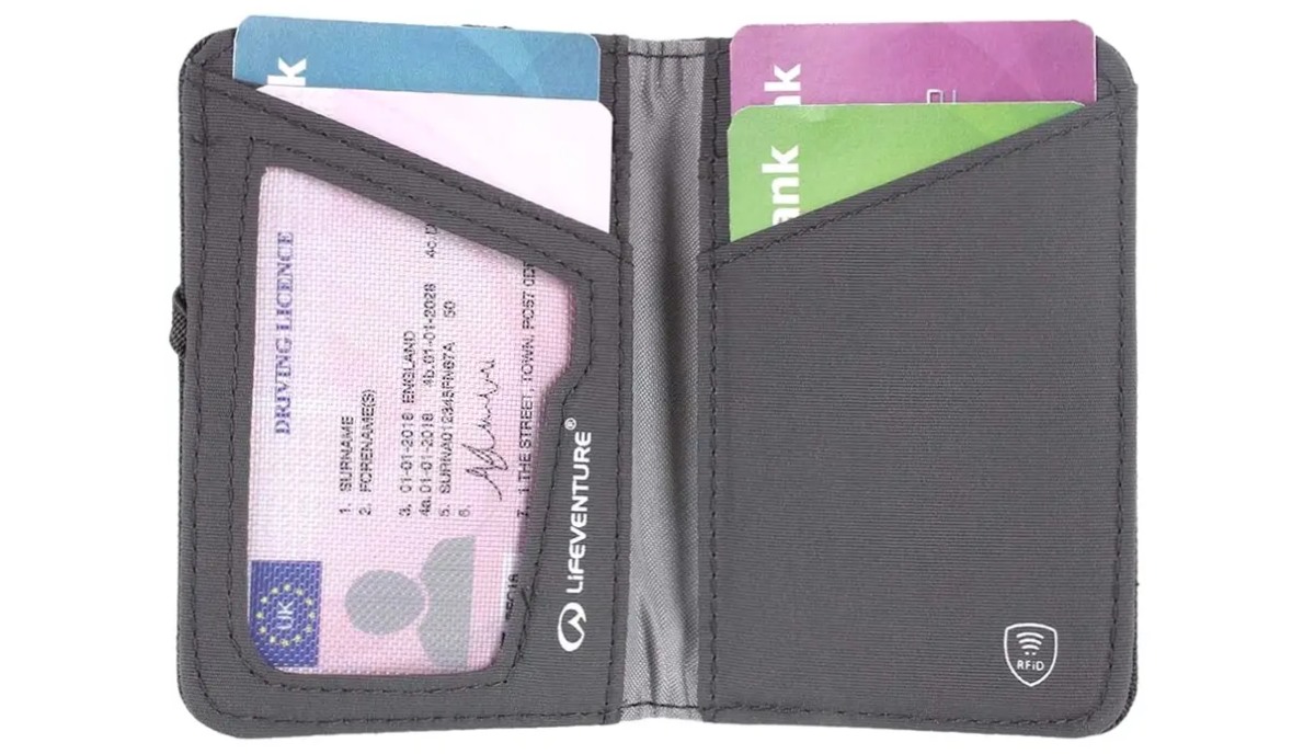Кошелек Lifeventure Recycled RFID Card Wallet grey 7