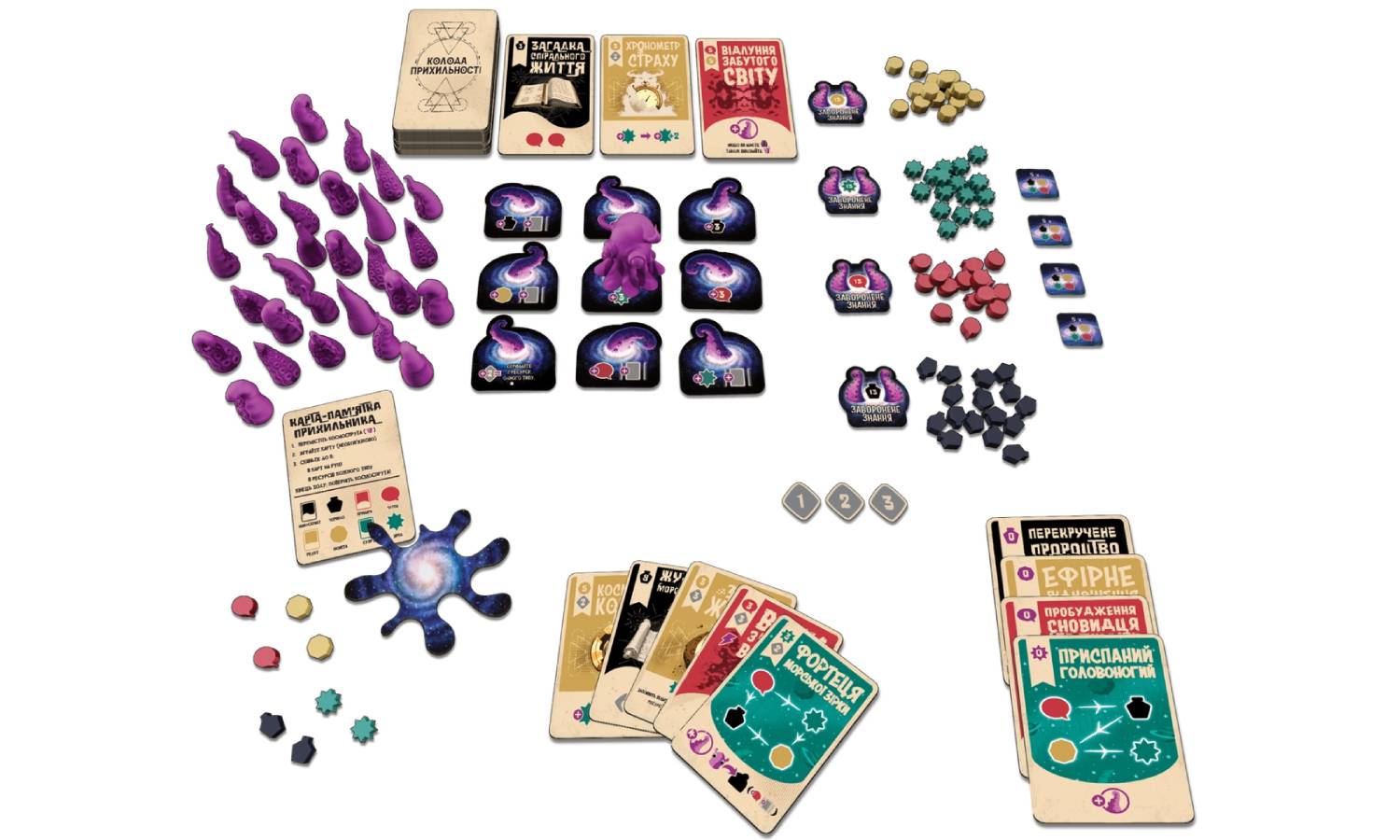 Настольная игра Космоспрут (Cosmoctopus) 9 Настольная игра Космоспрут (Cosmoctopus) 9