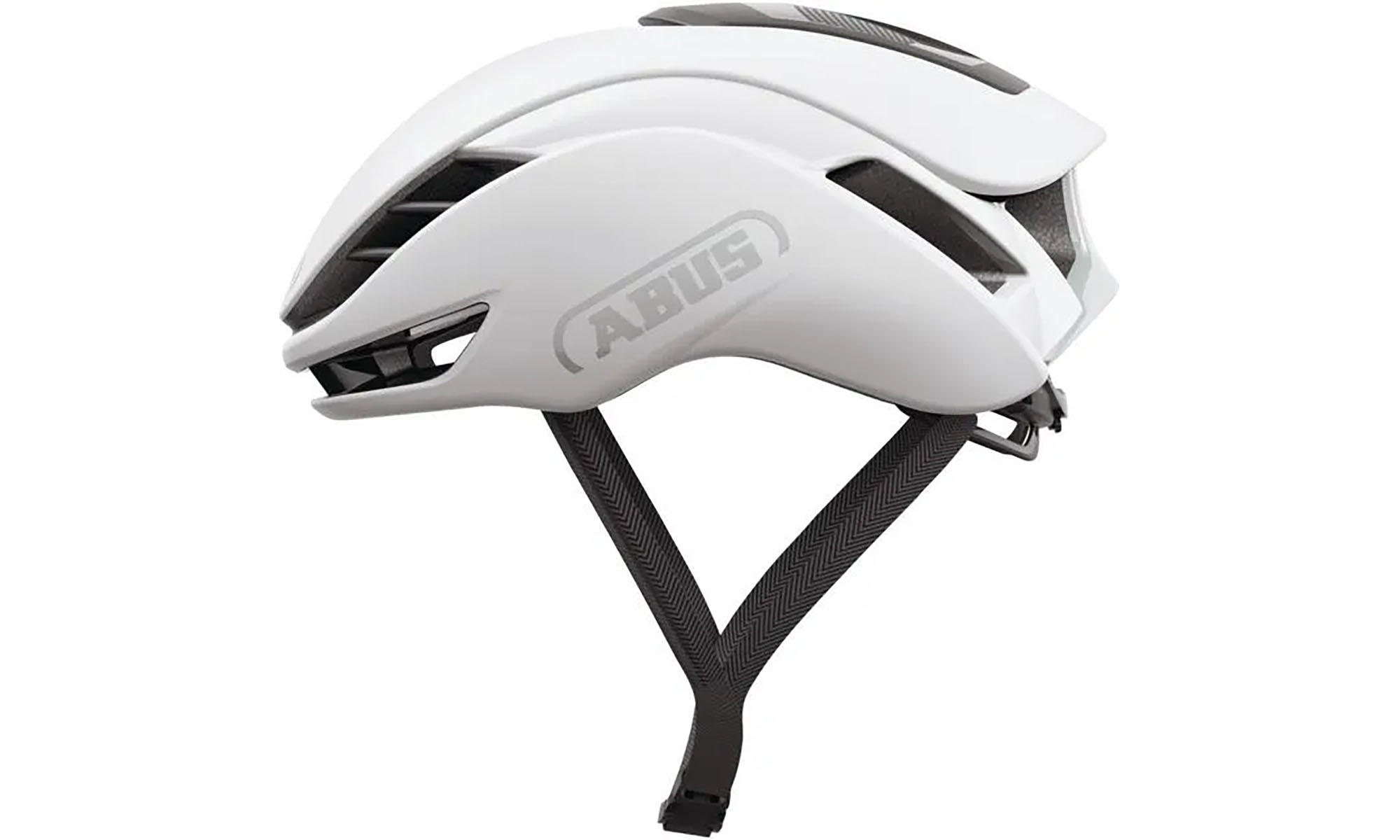 Велошлем спортивный ABUS GAMECHANGER 2.0 polar white, размер L (57-61 см), белый