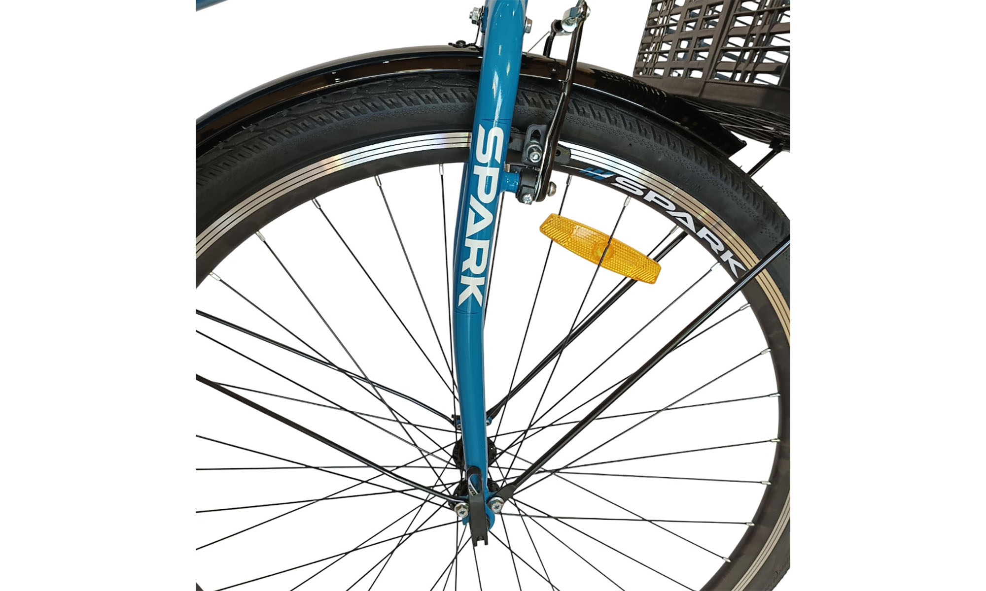 Велосипед SPARK CITY LIRA 28", размер M, рама 18", год 2026, синий 3