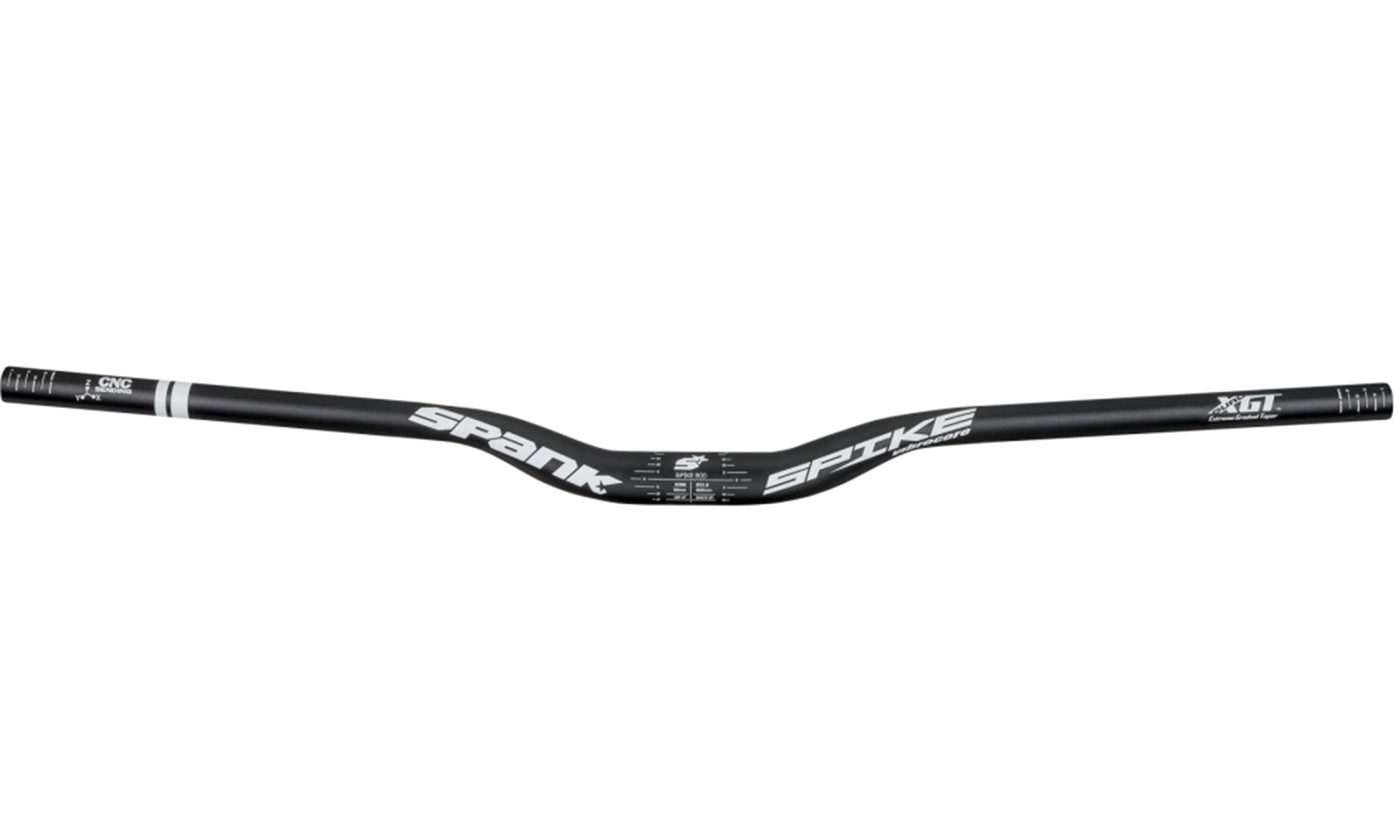 Руль SPANK SPIKE 800 Vibrocore™, 30R Black White Руль SPANK SPIKE 800 Vibrocore™, 30R Black White