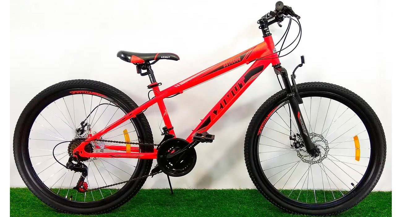 Велосипед Azimut Extreme GD 24" размер XXS рама 13 Красный