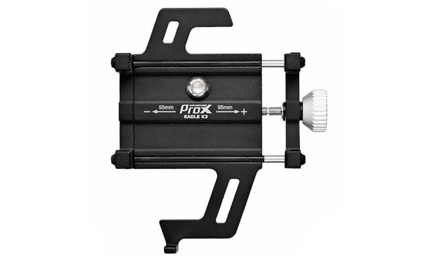 Фотография Велодержатель ProX Eagle X3 для телефона 4.7-7.4" ALU, черный 