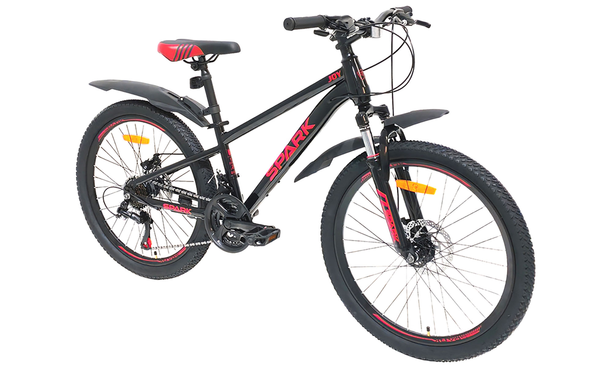 Велосипед SPARK JOY 24", розмір XXS, рама 12", 2025, чорний 4