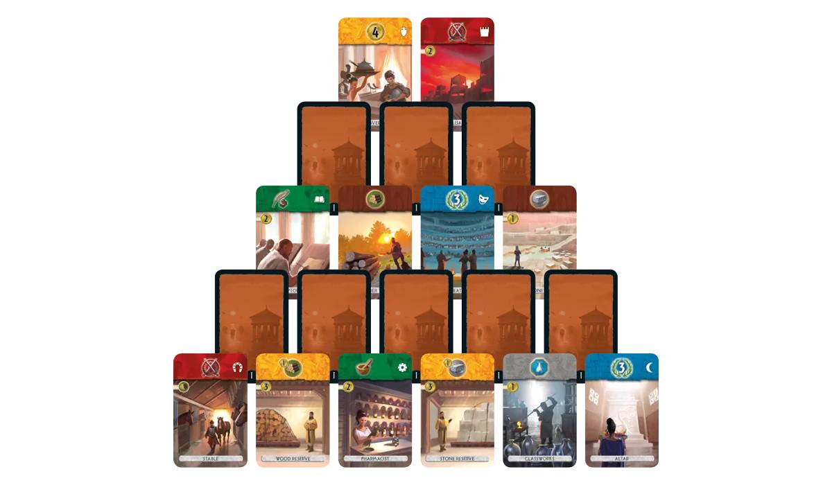 Настольная игра 7 Чудес Дуель (7 Wonders Duel) 2 Настольная игра 7 Чудес Дуель (7 Wonders Duel) 2
