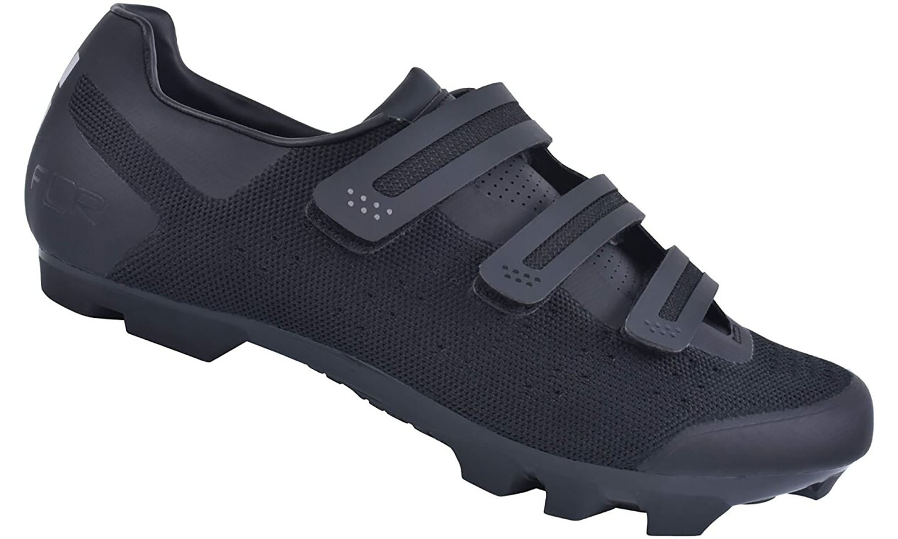 Велосипедные туфли МТБ FLR F-55 Knit черные, размер 37 5