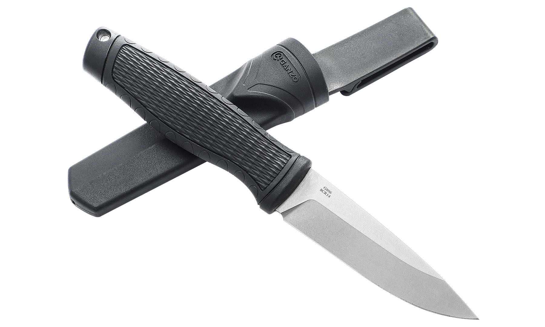 Ніж Ganzo G806-BK чорний з піхвами 7 Ніж Ganzo G806-BK чорний з піхвами 7