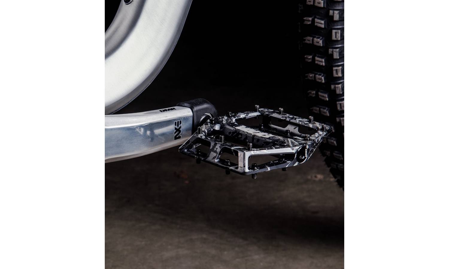 Педалі DMR Vault SE - Liquid Camo Grey 7 Педалі DMR Vault SE - Liquid Camo Grey 7