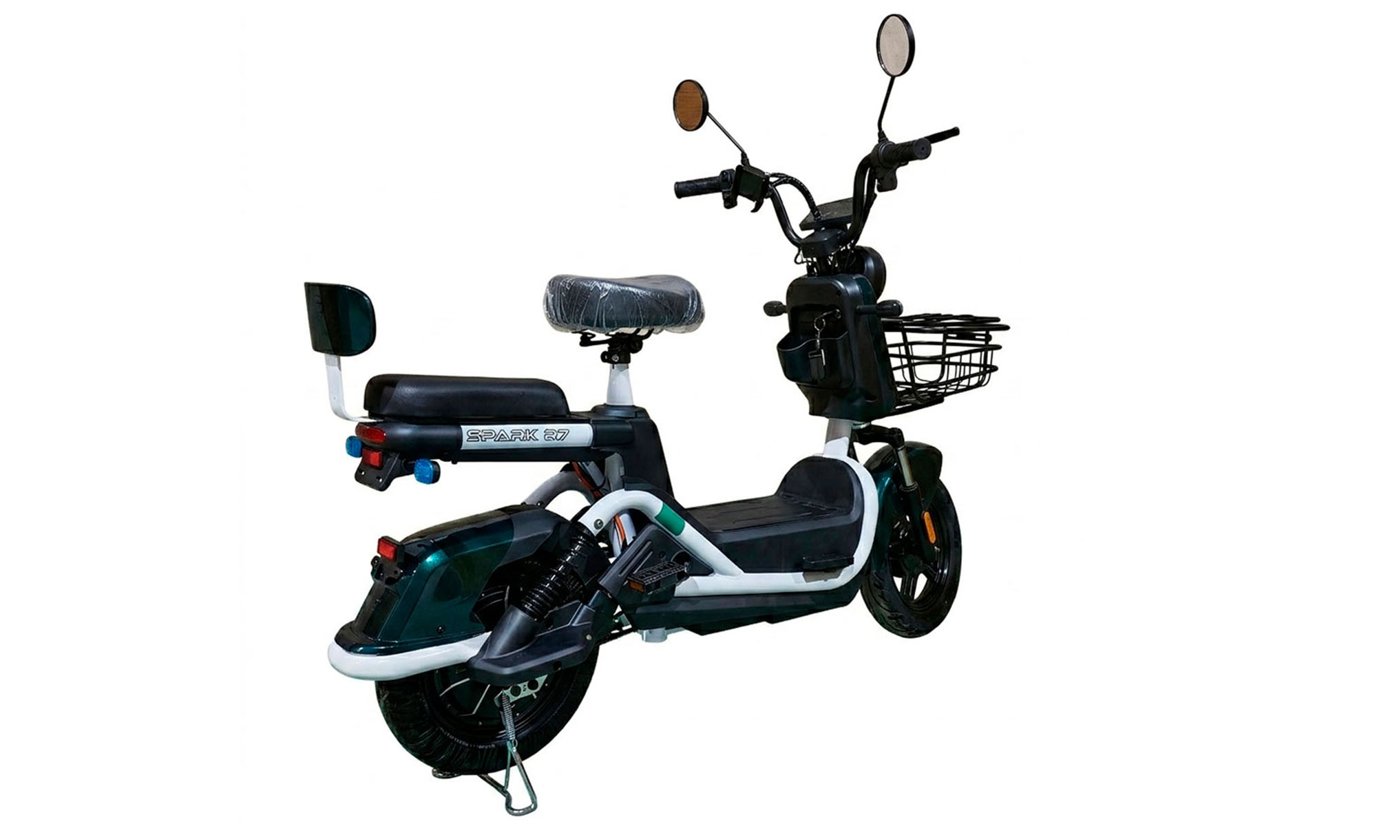 Велосипед с электромотором SPARK R7 10", размер One Size, рама 14", 60V/800W/25Ah, год 2026, зелёный 2 Велосипед с электромотором SPARK R7 10", размер One Size, рама 14", 60V/800W/25Ah, год 2026, зелёный 2