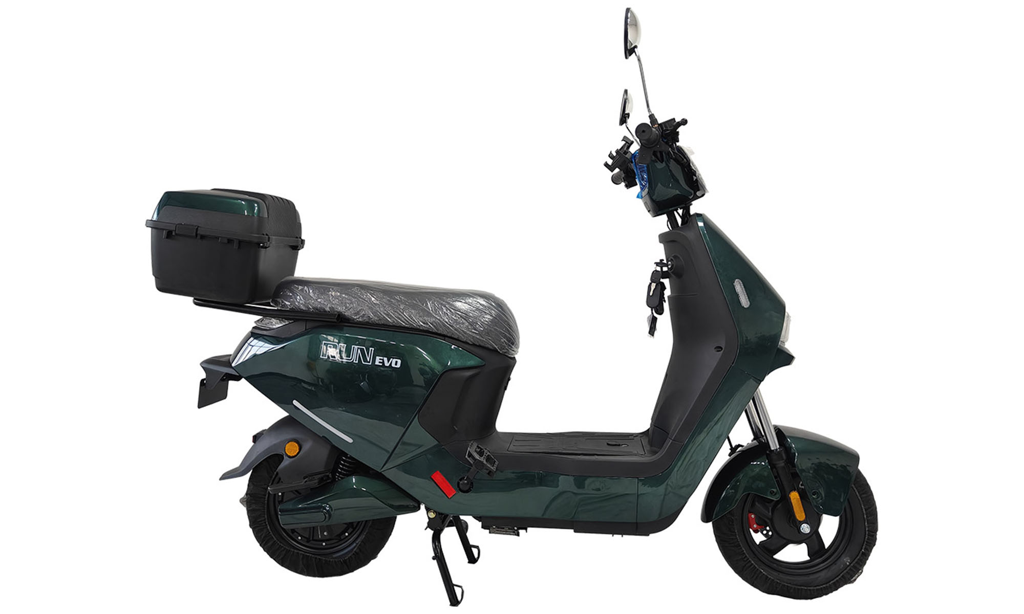 Велосипед с электромотором SPARK RUN EVO 10", размер One Size, рама 14", 72V/1200W/20Ah, год 2026, зеленый Велосипед с электромотором SPARK RUN EVO 10", размер One Size, рама 14", 72V/1200W/20Ah, год 2026, зеленый