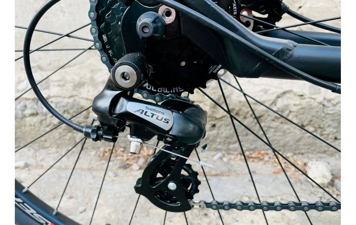 Електровелосипед Crosser E-XC-330 28" 36V/500W, li-ion 12A Samsung Чорно-червоний 3