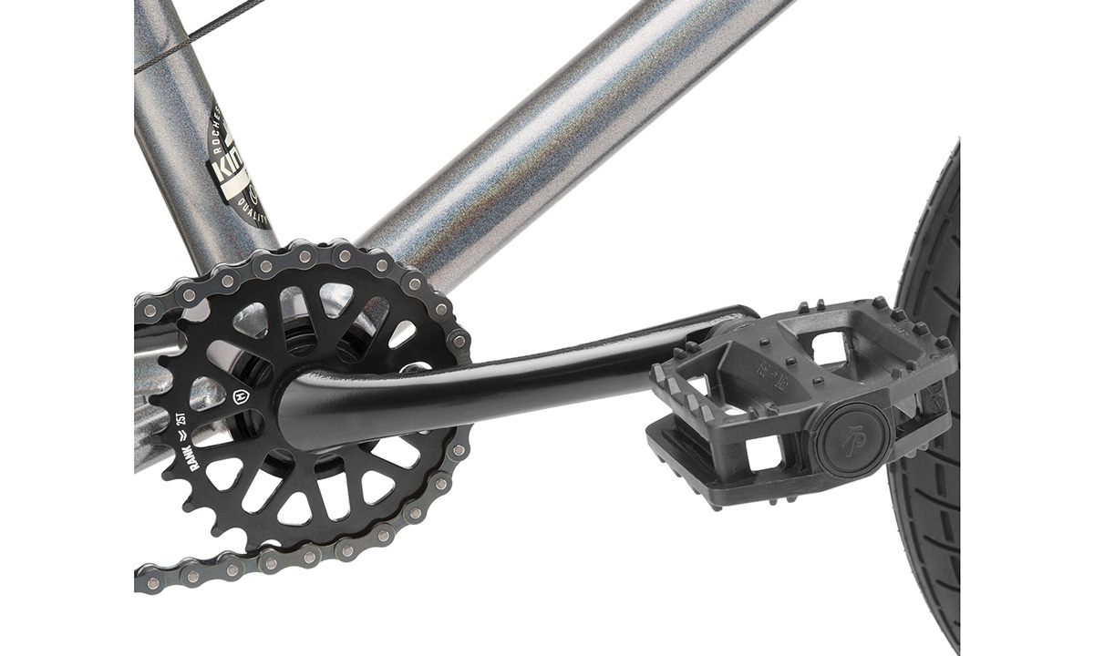 Велосипед KINK BMX Pump 14" 2021 Сірий 6