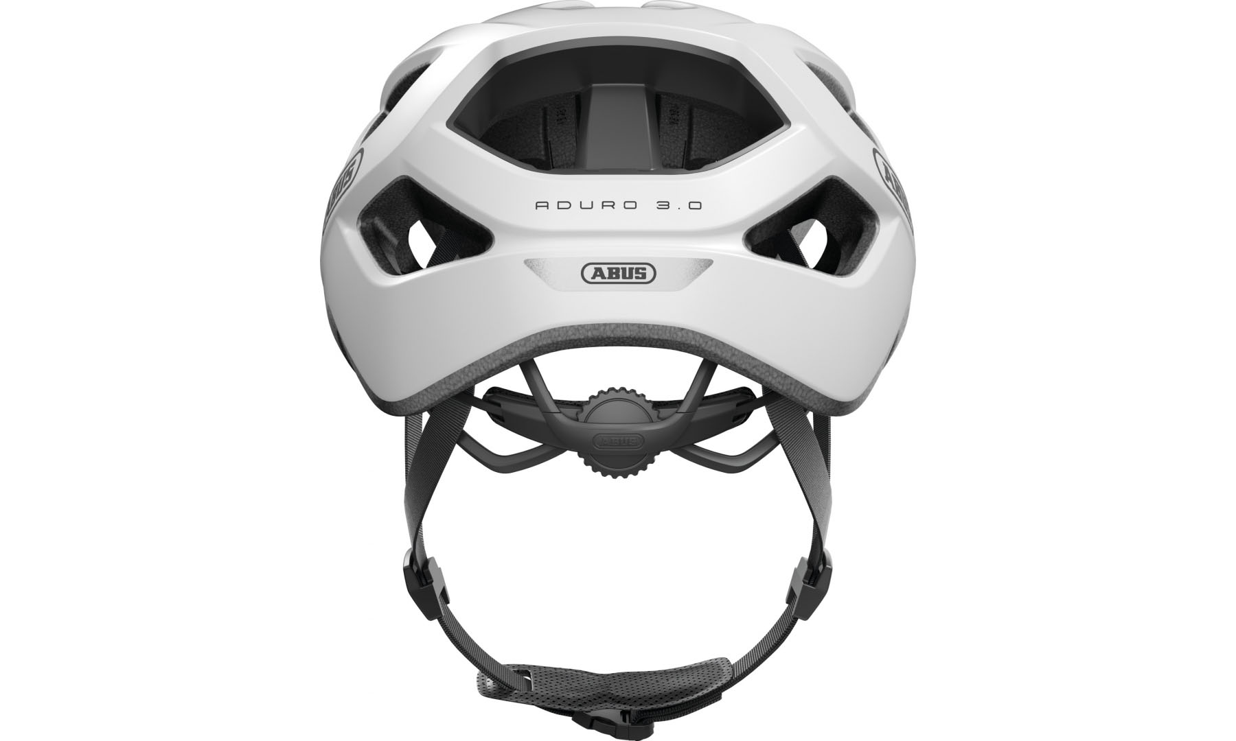 Велошлем ABUS ADURO 3.0 polar white размер L (58-62 см), белый 5