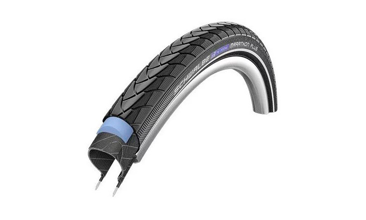 Фотографія Покришка 28x1.75 (47-622) Schwalbe MARATHON PLUS HS440 B/B+RT EC, 67EPI 33B black