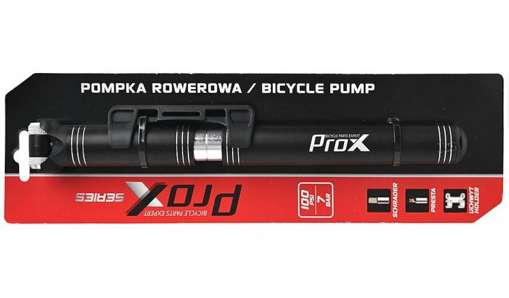 Насос ProX Belat Double Min Alu 100PSI черный 2 Насос ProX Belat Double Min Alu 100PSI черный 2