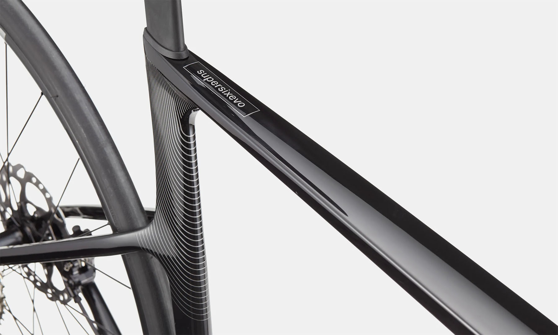 Фотографія Велосипед Cannondale SuperSix EVO Carbon 4 28" розмір L рама 56см 2024 BLK 4