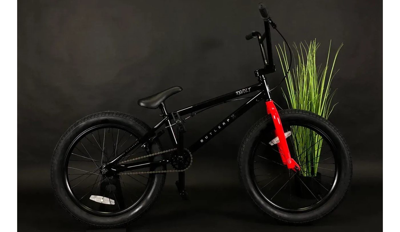 Велосипед Outleap BMX Revolt 20" рама 20,00" черный 9 Велосипед Outleap BMX Revolt 20" рама 20,00" черный 9