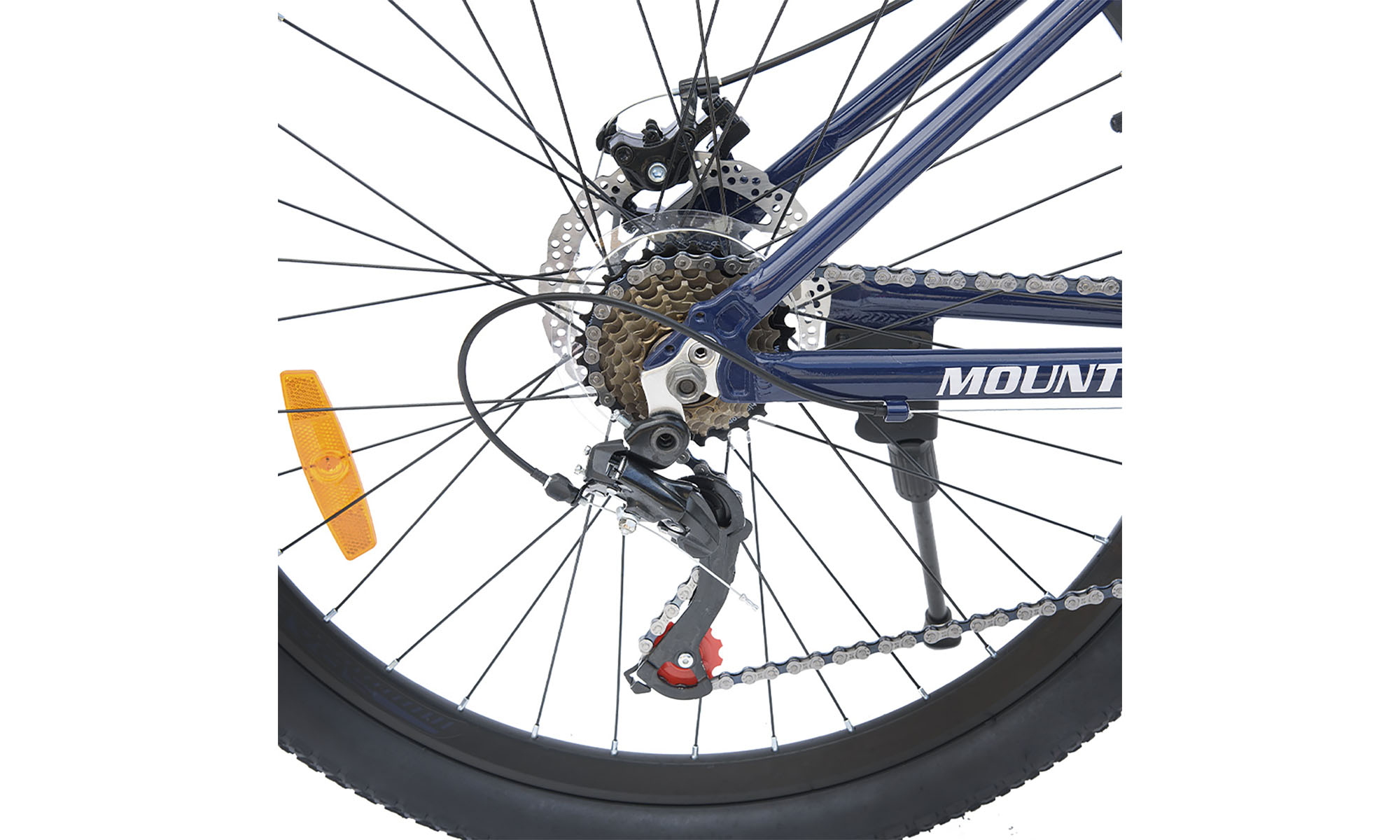 Велосипед SPARK MOUNT 26", размер S, рама 15", год 2025, бело-синий 3