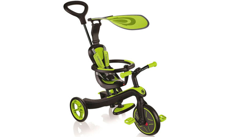 Велосипед детский GLOBBER EXPLORER TRIKE 4в1, зеленый 2021 Зеленый