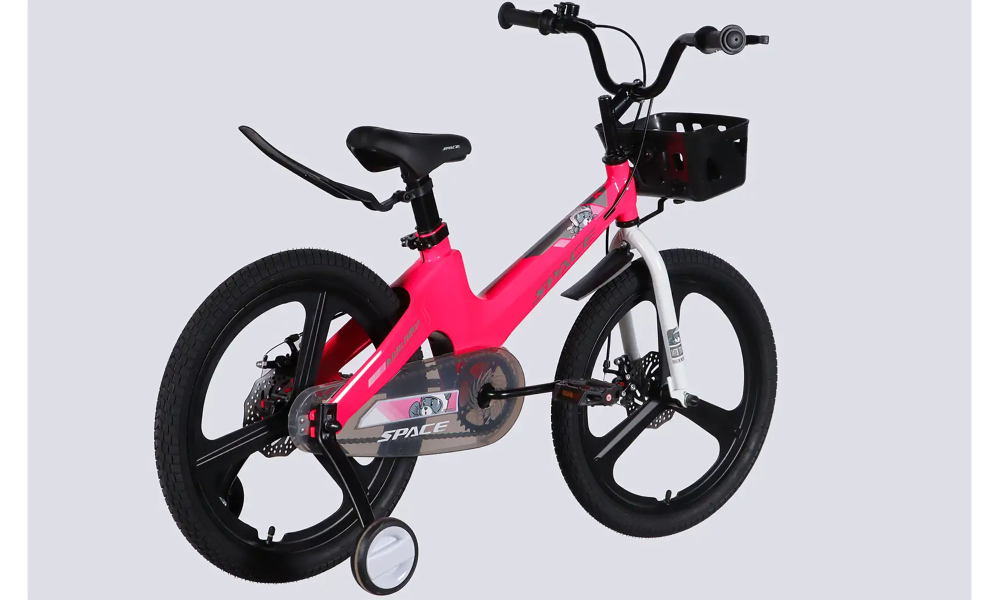 Велосипед SPACE KID MOON DD 20", розмір XXS, рама-11,4", рік 2026, рожевий 4