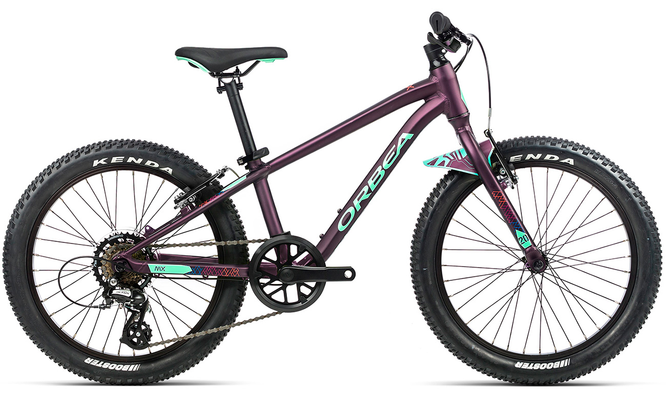 Фотография Детский велосипед Orbea MX Dirt 20" (2021) 2021 Фиолетовый
