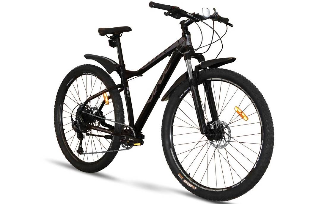 Фотография Велосипед VNC MontRider A11 SH 29" размер М рама 17 2023 Черно-серый 3