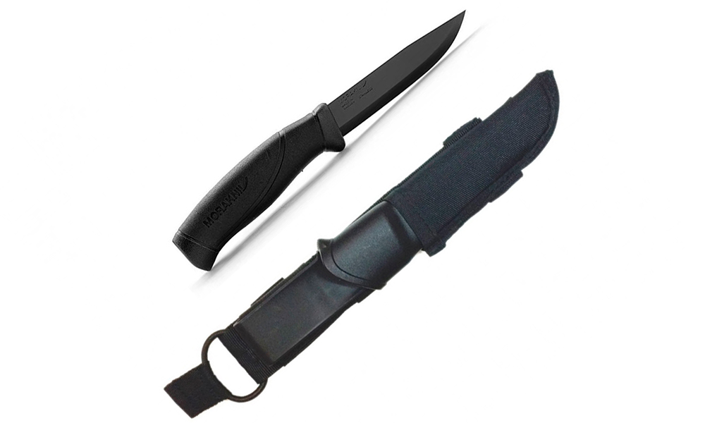 Нож Morakniv Companion Tactical BlackBlade черный