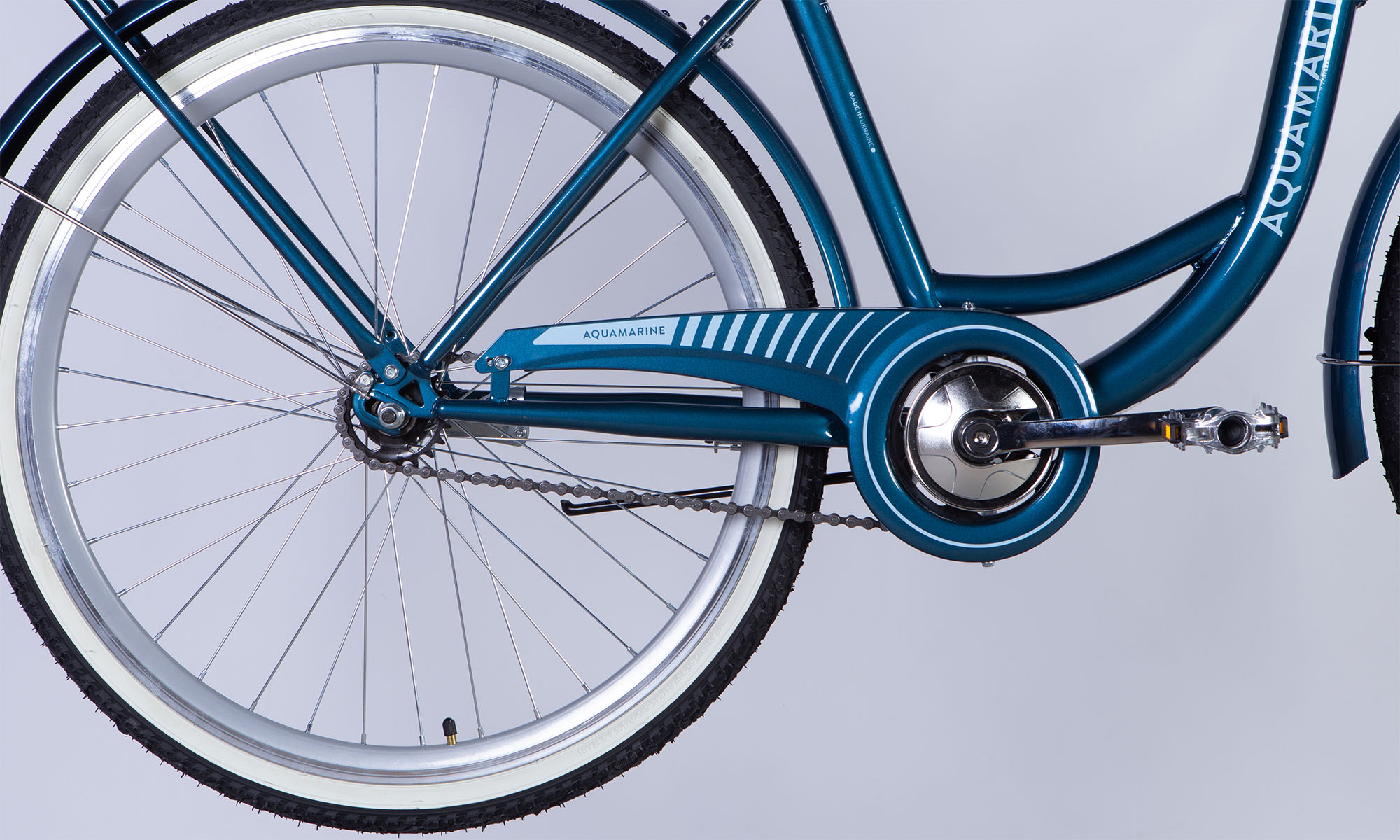 Велосипед Dorozhnik AQUAMARINE BH 26", розмір M, рама-17", рік 2025, темно-синій, МШ 6