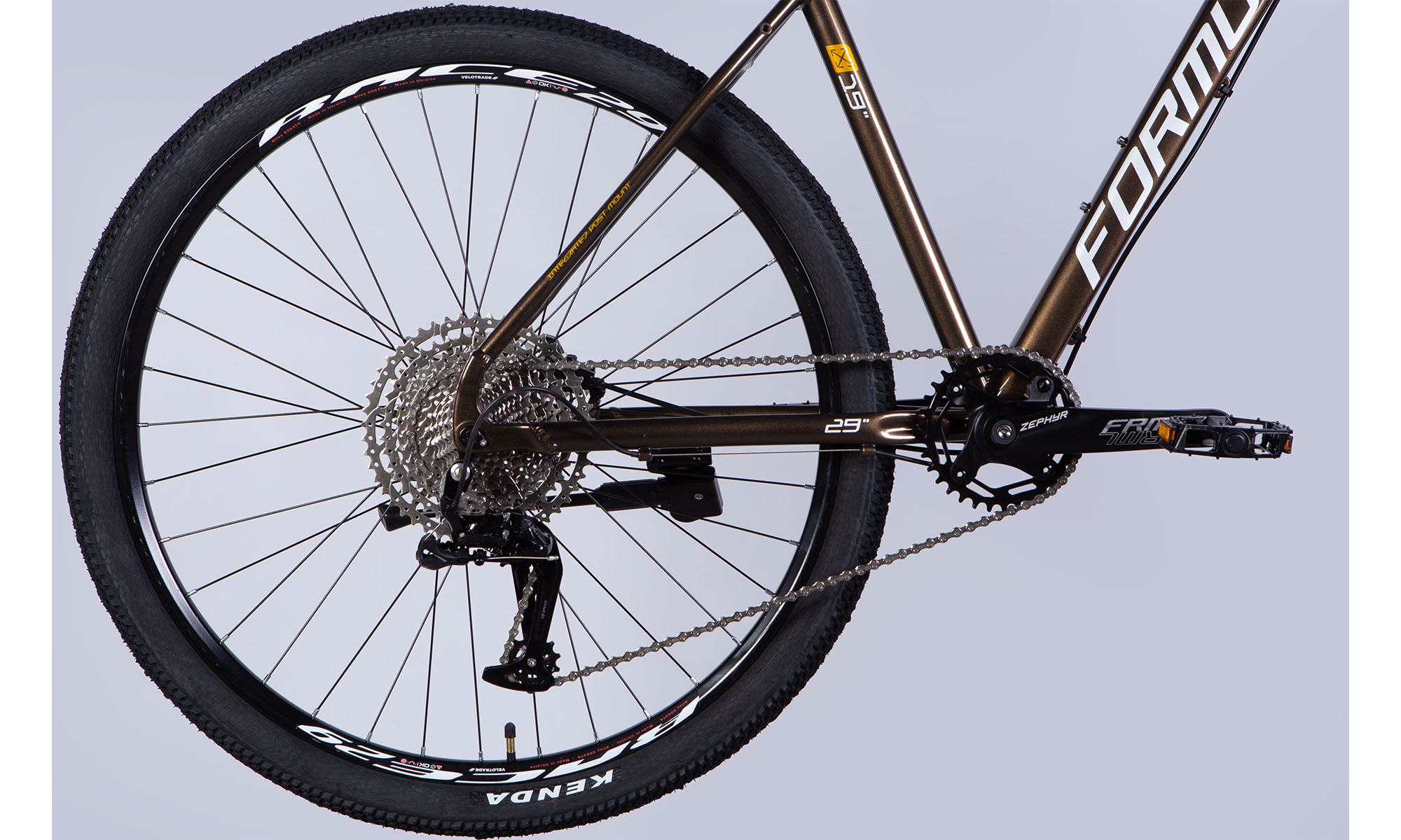 Велосипед Formula ZEPHYR EXPERT HDD 29", размер XL, рама 21", 2025, золотисто-коричневий 7