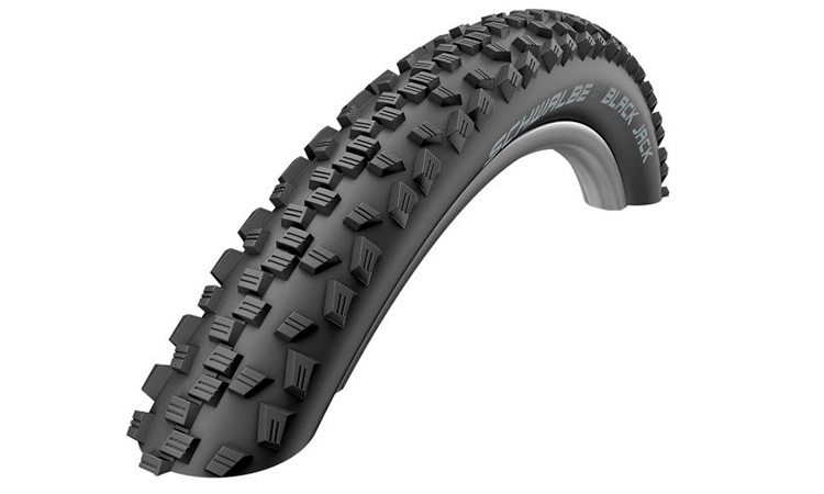 Фотография Покрышка 12x1.90 (47-203) Schwalbe BLACK JACK K-Guard TwinSkin B/B HS407 NMC, 50EPI