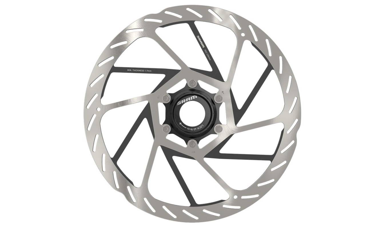 Фотографія Ротор гальмівний SRAM HS2 200mm Center Lock (includes lockring) Rounded 