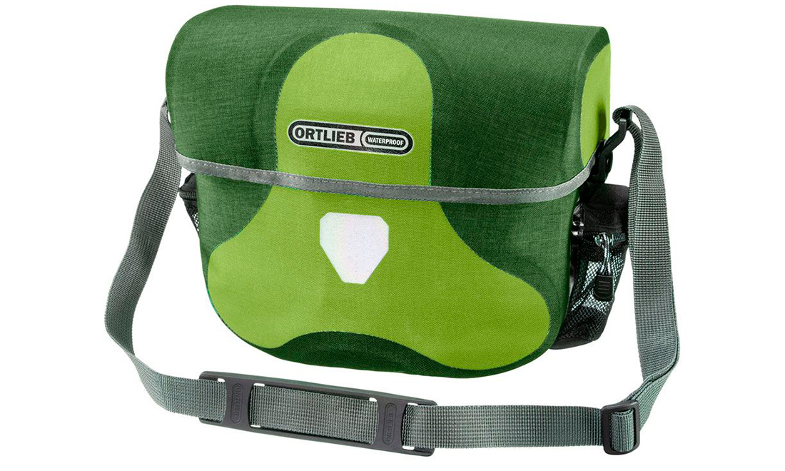 Гермосумка велосипедная Ortlieb Ultimate Six Plus, 7 л, зеленая 2