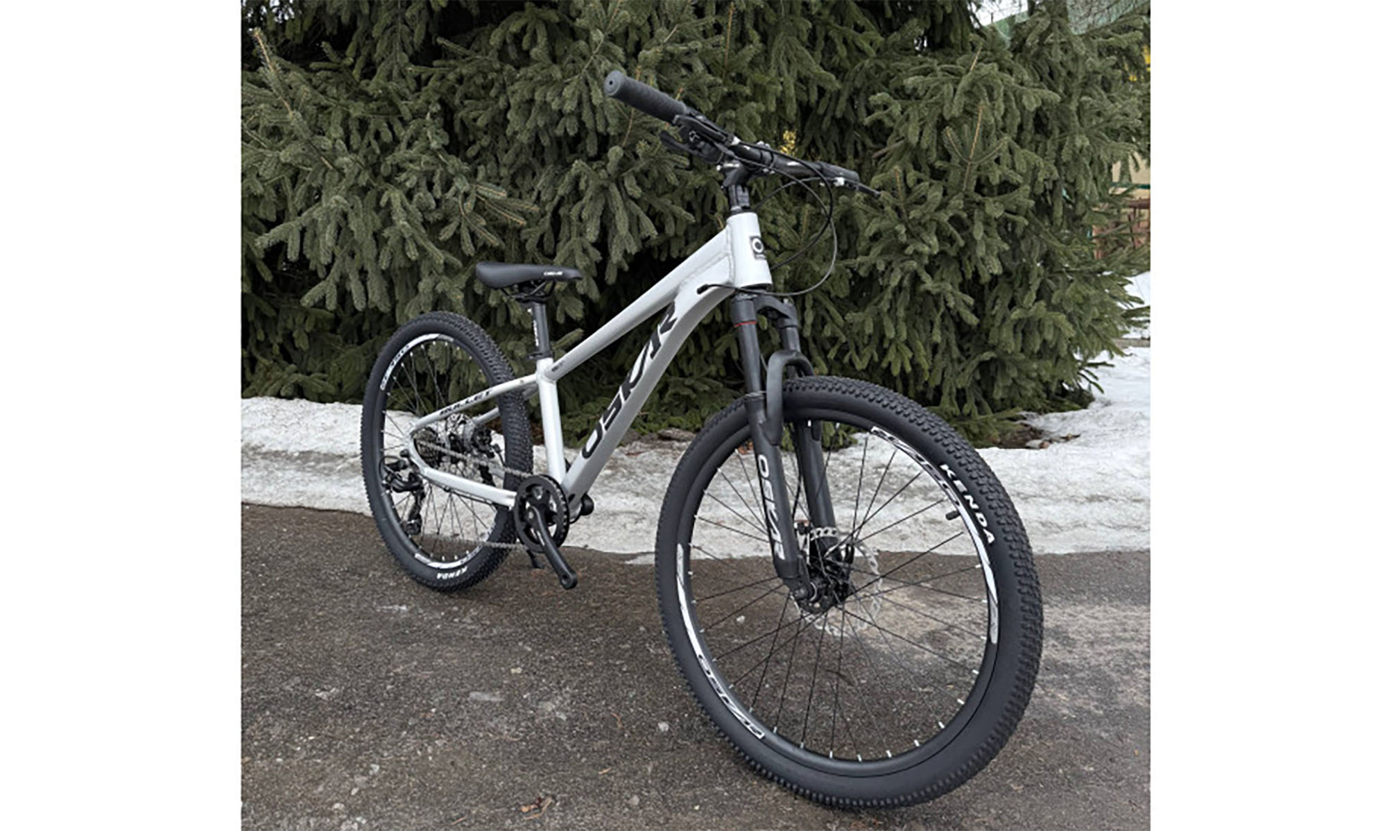 Велосипед Oskar BULLET 24", розмір XXS, рама 11, рік 2026, світло сірий 2