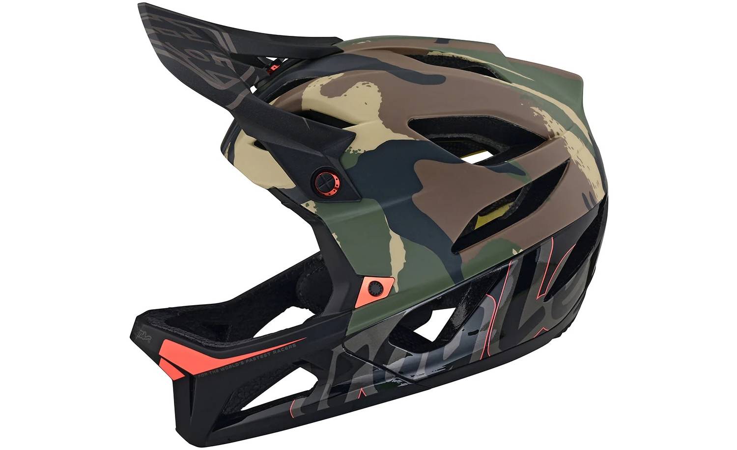 Вело шолом TLD Stage розмір M/L (57-59 см) Signature Camo ARMY Green 