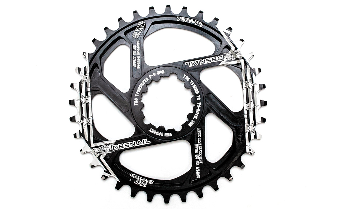 Звезда для шатуна SNAIL Narrow Wide Sram 1мм 38Т черный Звезда для шатуна SNAIL Narrow Wide Sram 1мм 38Т черный