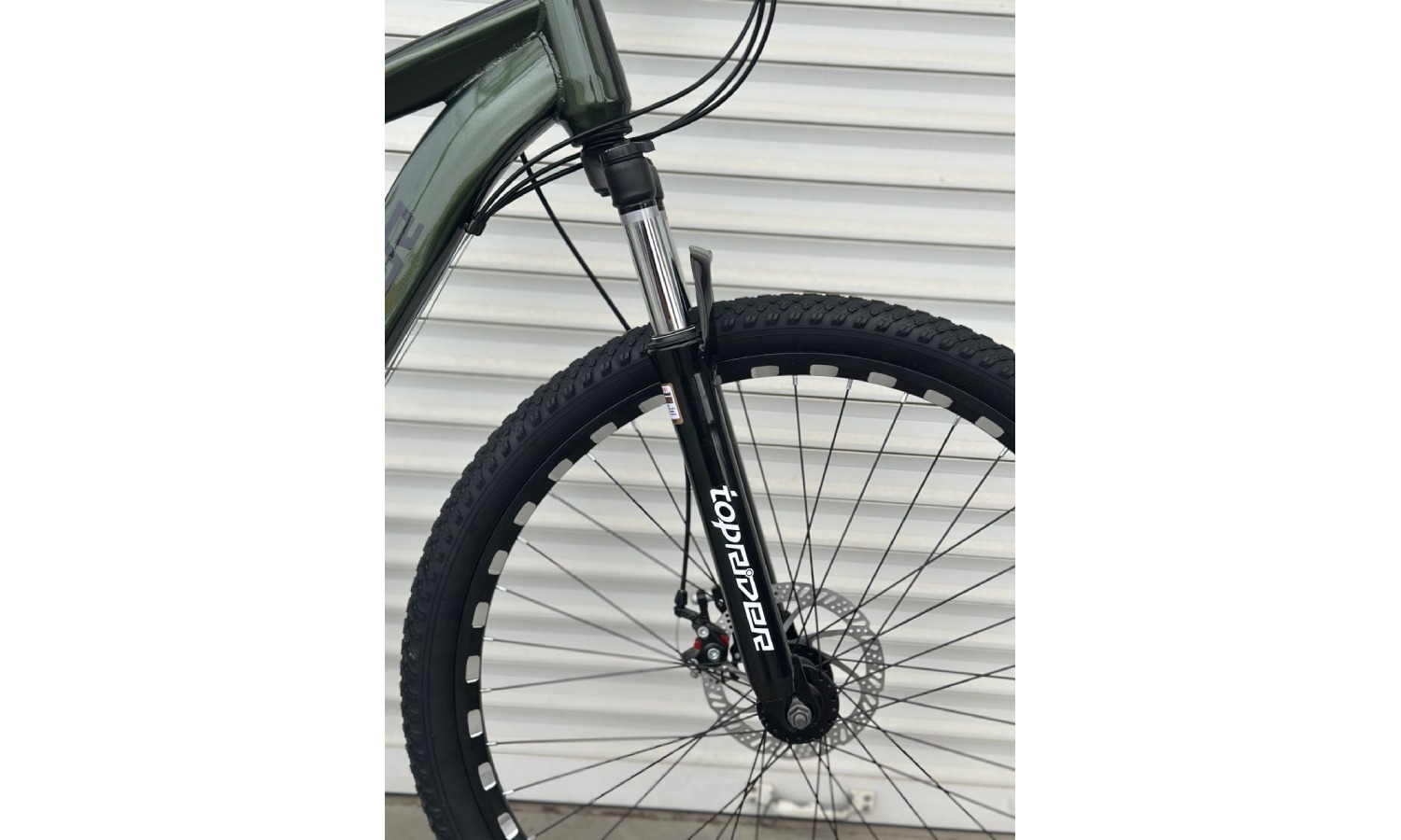 Велосипед Toprider Trail 550 26" размер S рама 15 Хаки 3