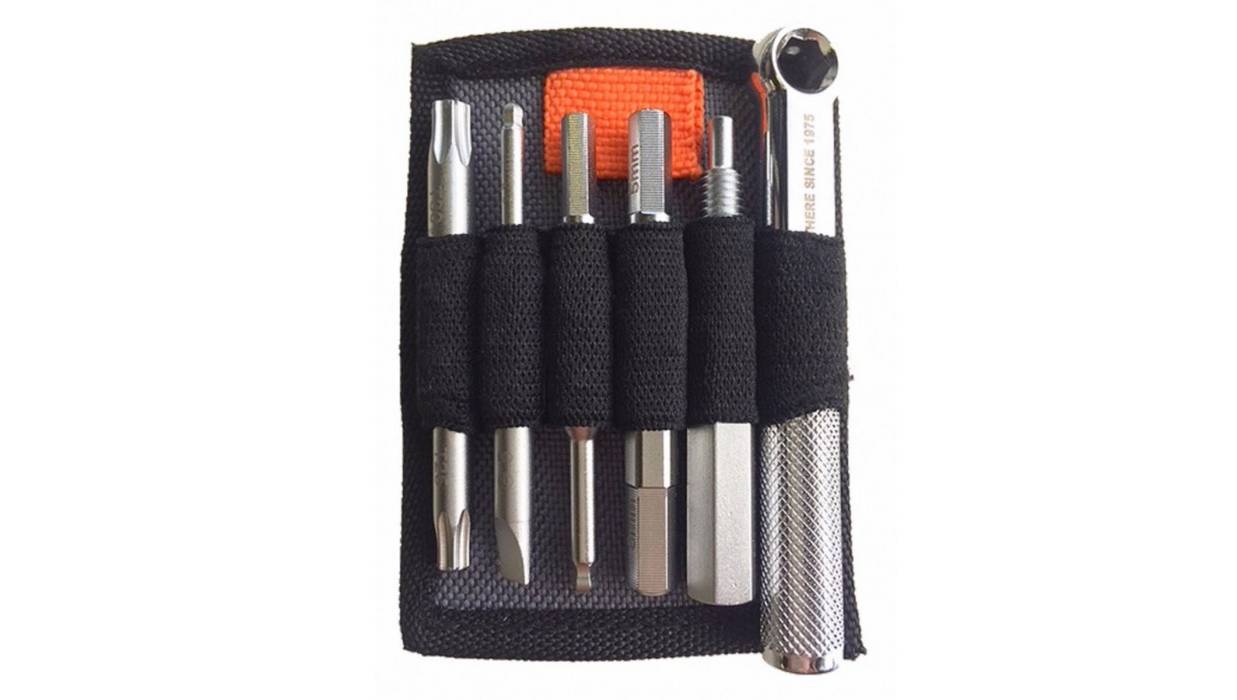 Набор инструментов Blackburn Switch Wrap Tool-Kit 9 функц с/чехл 2 Набор инструментов Blackburn Switch Wrap Tool-Kit 9 функц с/чехл 2