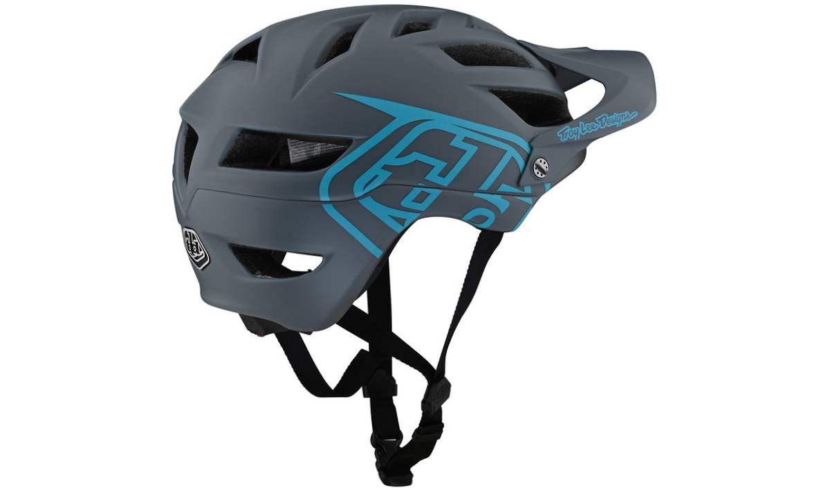 Вело шлем TLD A1 Helmet DRONE размер M/L (57-59 см) GRAY/BLUE 5