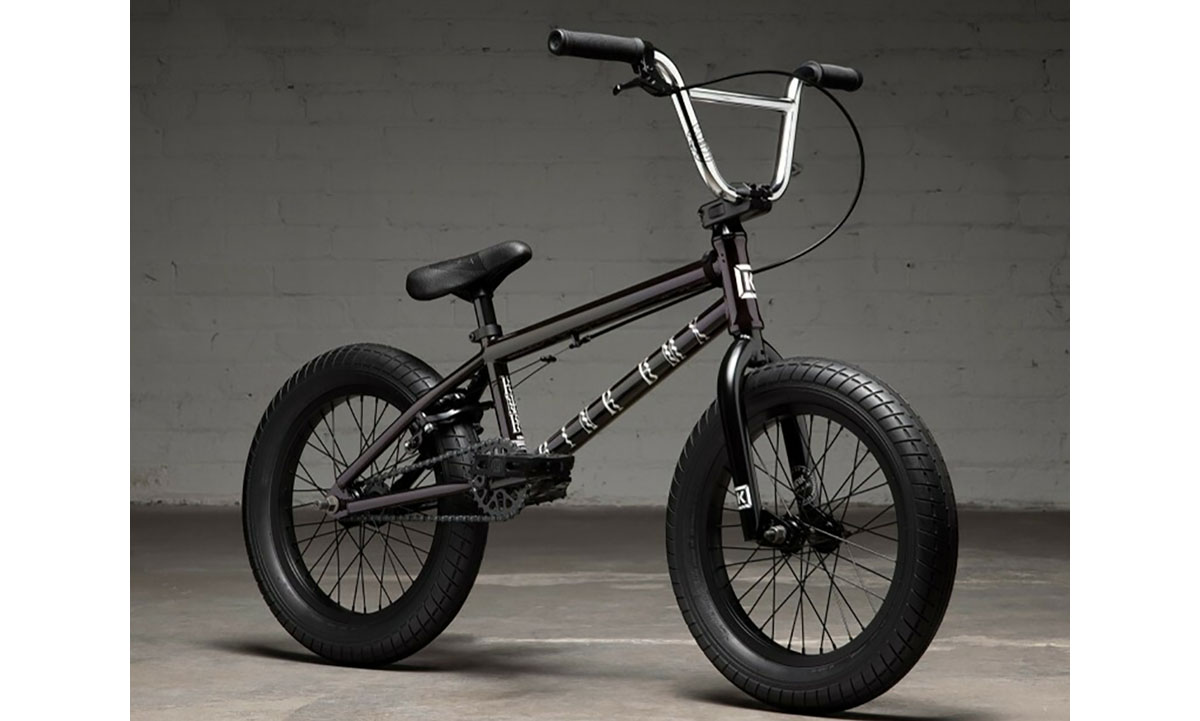 Велосипед KINK BMX Carve 16" 2022 чорний 4