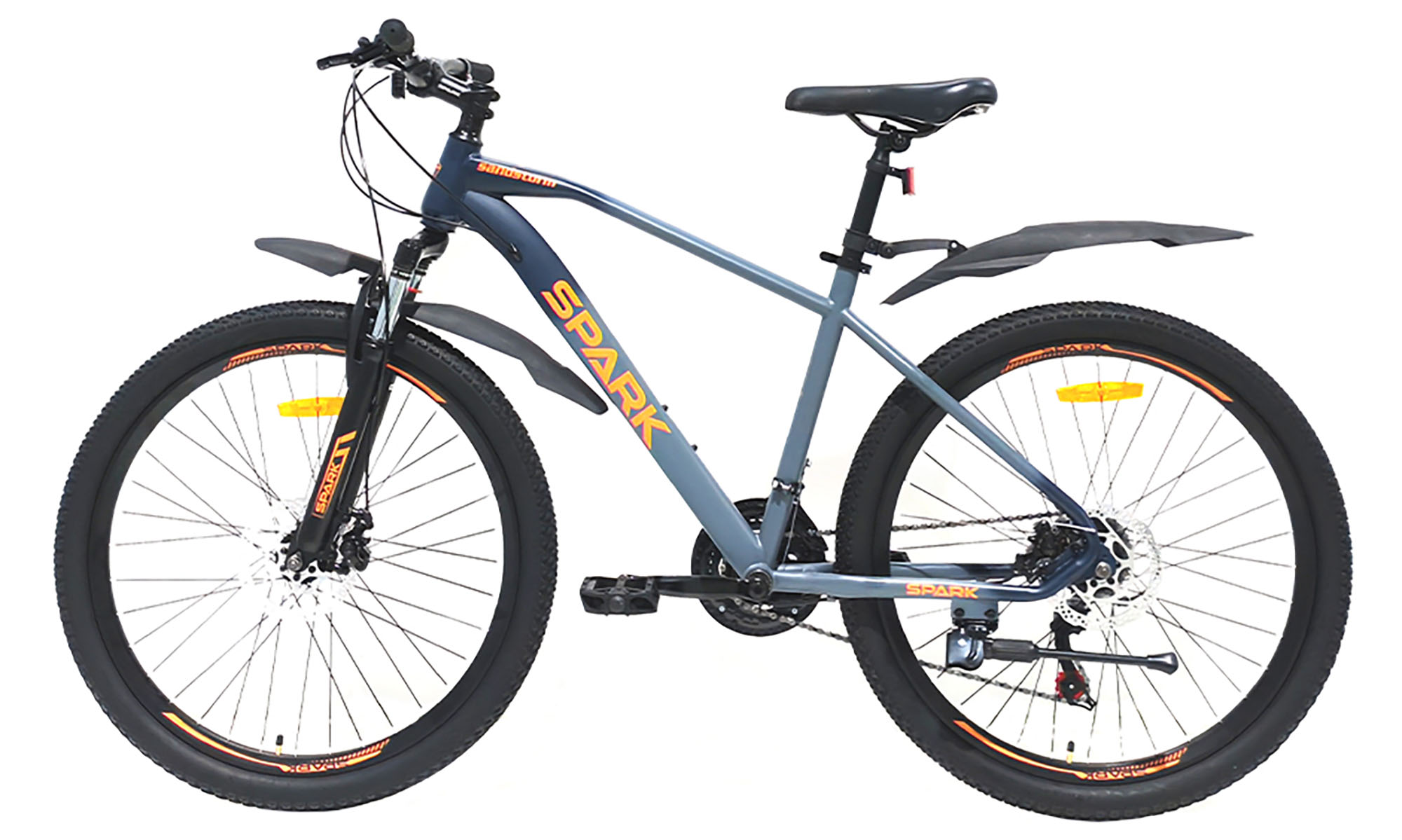 Велосипед SPARK SANDSTROM 26", размер M, рама 17", 2025, серый с темно-серым 3