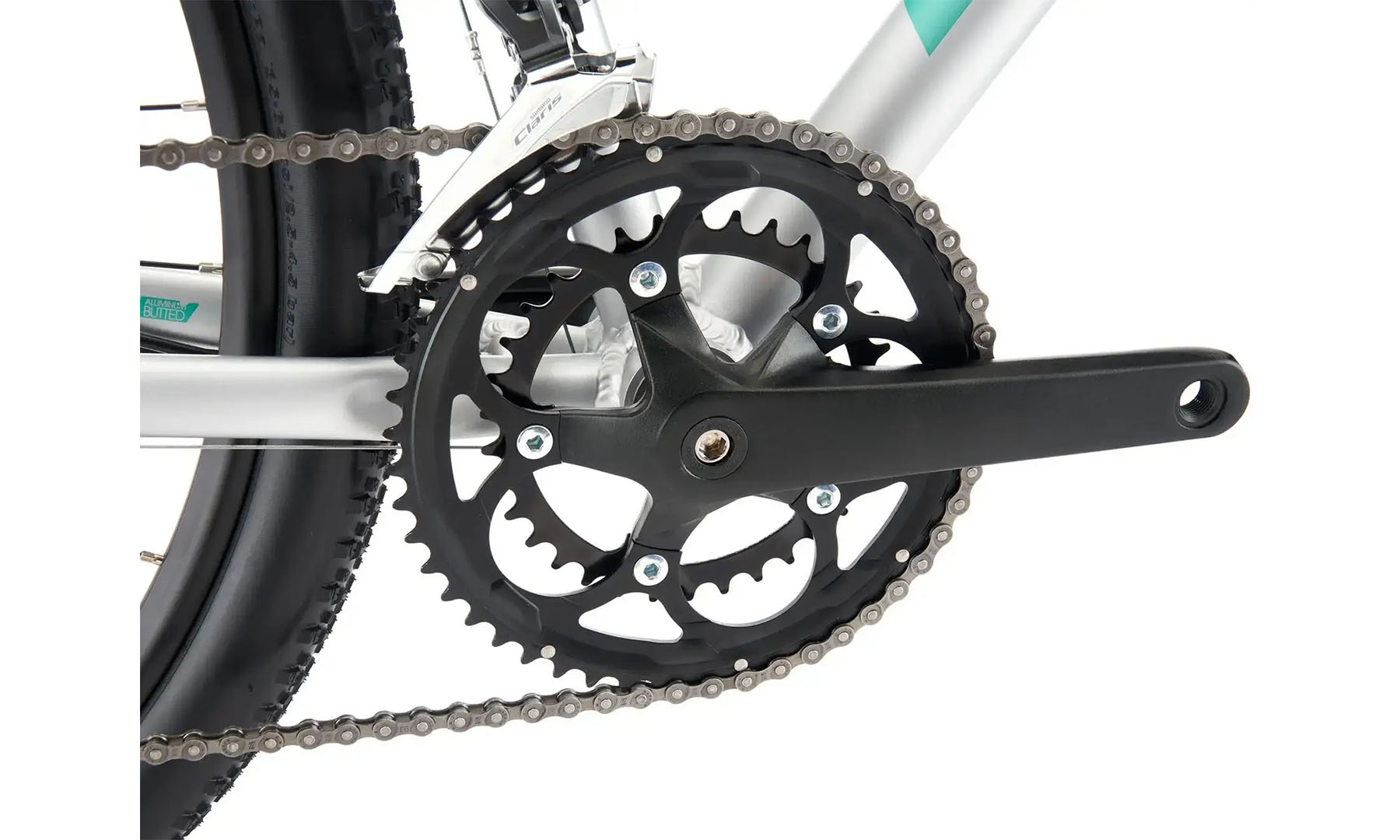 Велосипед гравійний Kona Rove AL 650 27.5" розмір рами XL (56 cm), 2024, Silver 6