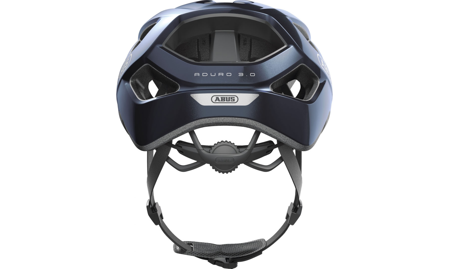 Велошлем ABUS ADURO 3.0 midnight blue, размер L (58-62 см), темно-синий 2
