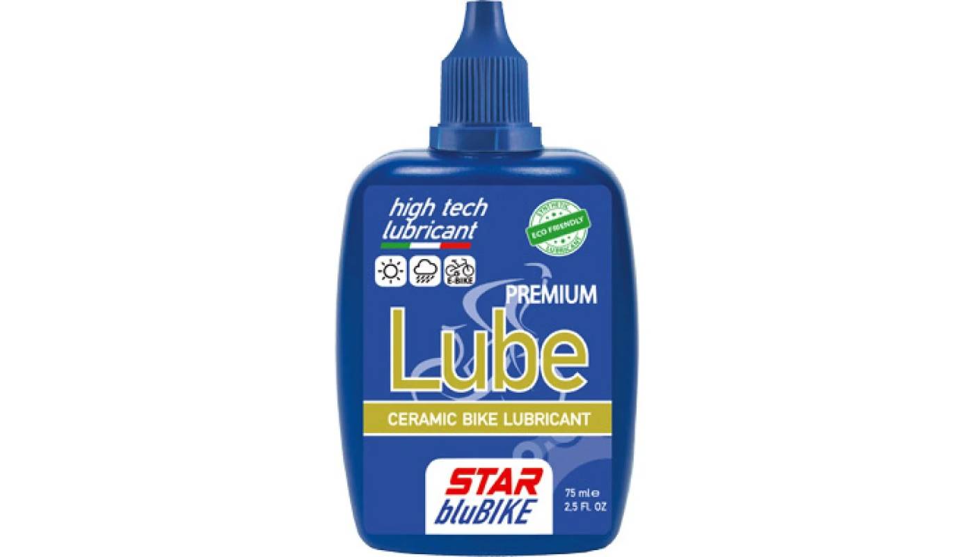 Фотография Смазочное масло STARbluBike Premium Lube Ceramic для цепи, 75мл. 