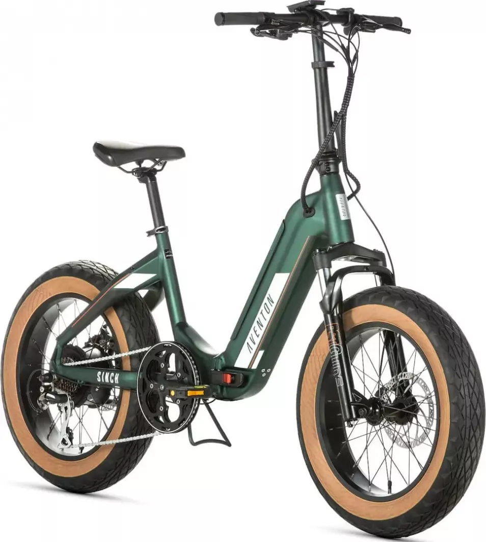 Фотографія Електровелосипед Aventon Sinch 500 ST 20" (2023) Зелений 2