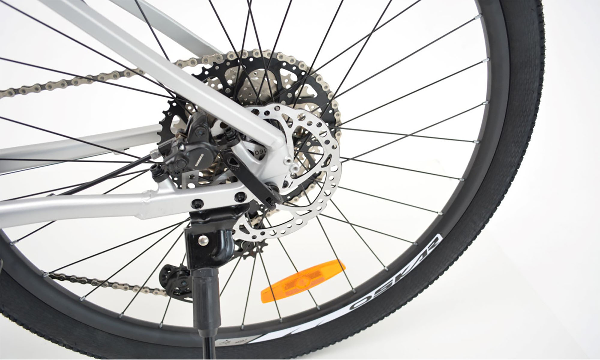 Велосипед Oskar Phantom 29", розмір M, рама 18", рік 2026, світло-сірий матовий 7