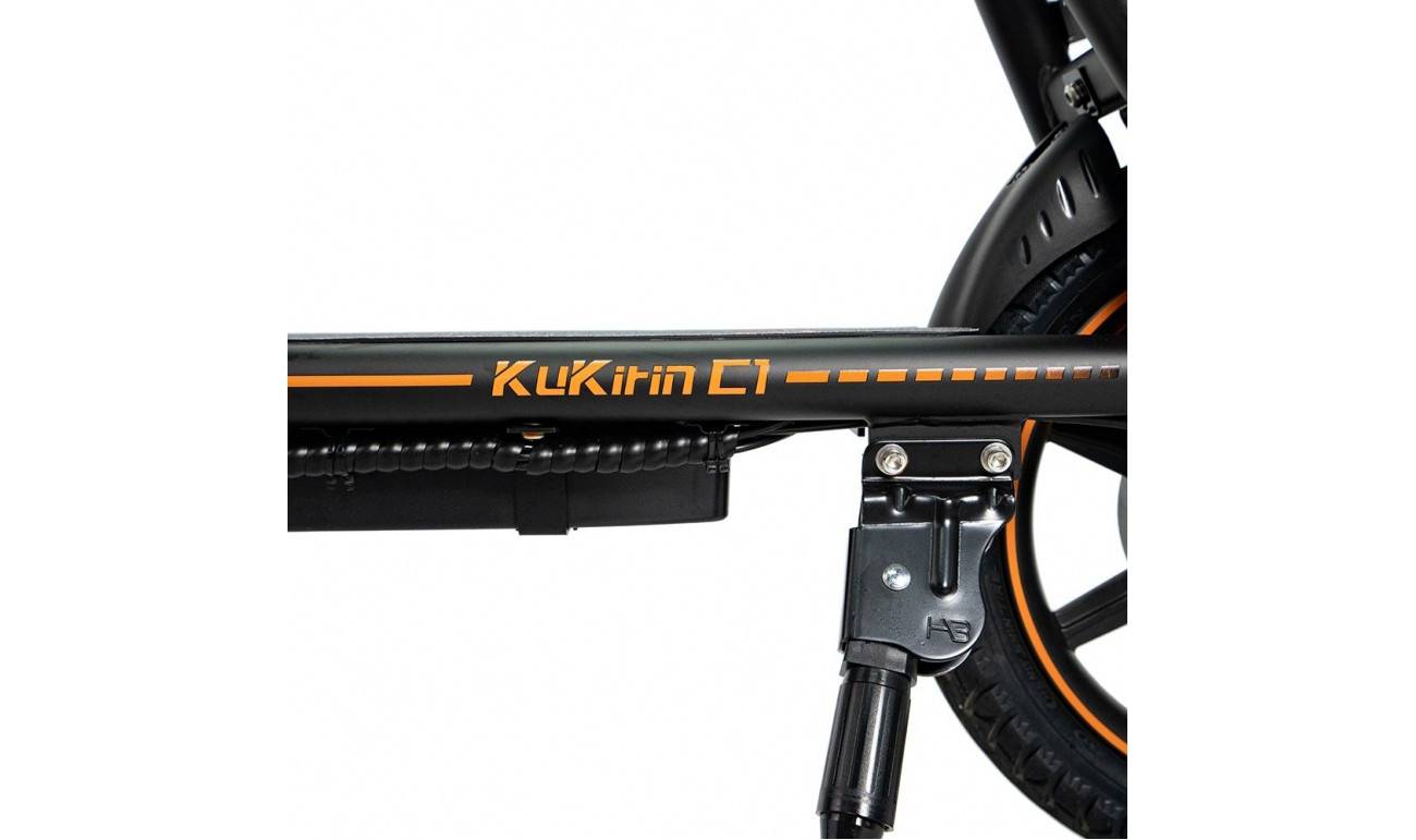 Електросамокат KUGOO KIRIN C1 (350 Вт; 10 Аh; 48 В), чорний 8