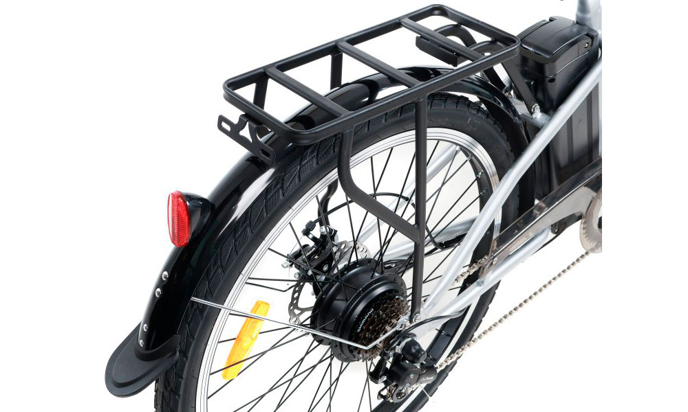 Электричний велосипед Maxxter CITY 2.0 26" 250W 8 Ah 48V Голубой 7