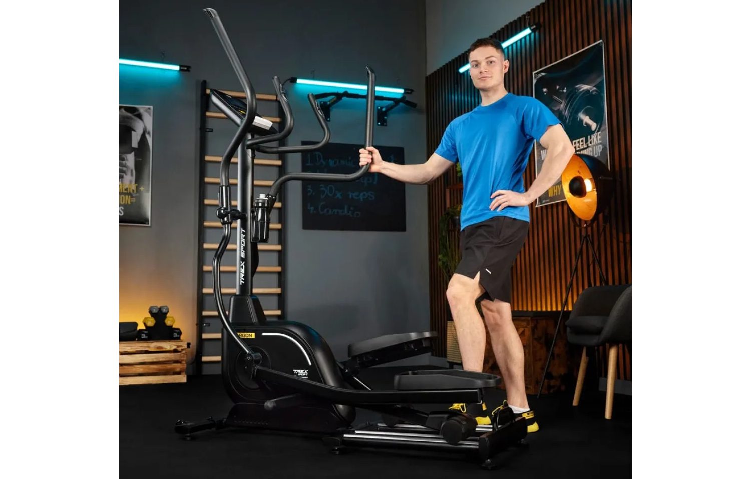 Орбитрек Trex Sport TX-900ECT Argon электромагнитный черный 14