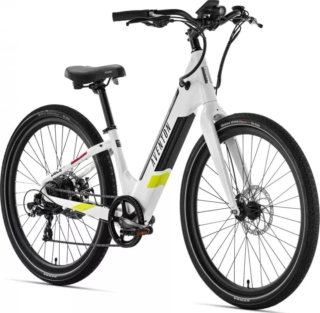 Фотография Электровелосипед Aventon Pace 350 ST 27,5" рама S (2023) Белый 2